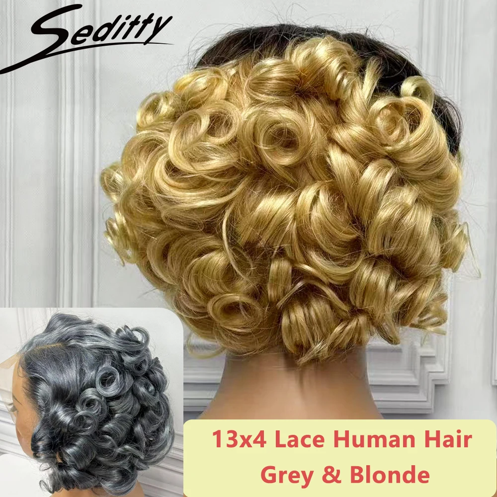 short-bouncy-curly-13x4-lace-frontal-human-hair-250-density-loose-bouncy-human-hair-wigs-bleach-blonde-613-grey-for-women