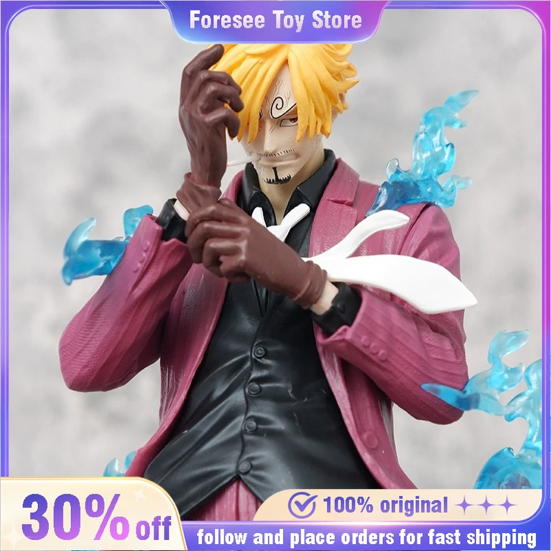 

In Stock 24cm Anime ONE PIECE Sanji Action Collectible PVC Model Figures Desk Decor Statue Model Kids Toys Collection Gifts