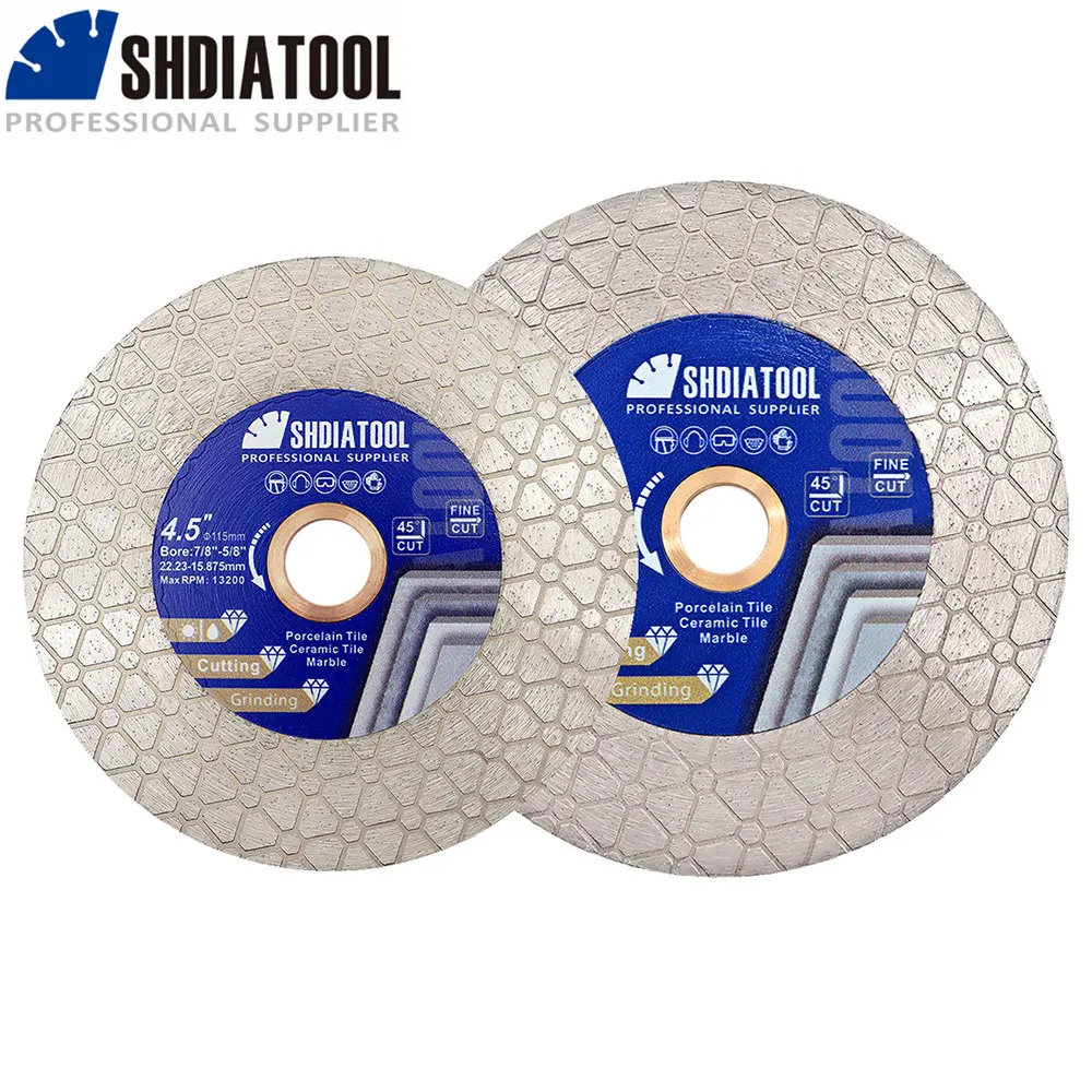 SHDIATOOL Diamond Cutting Disc 4.5/5