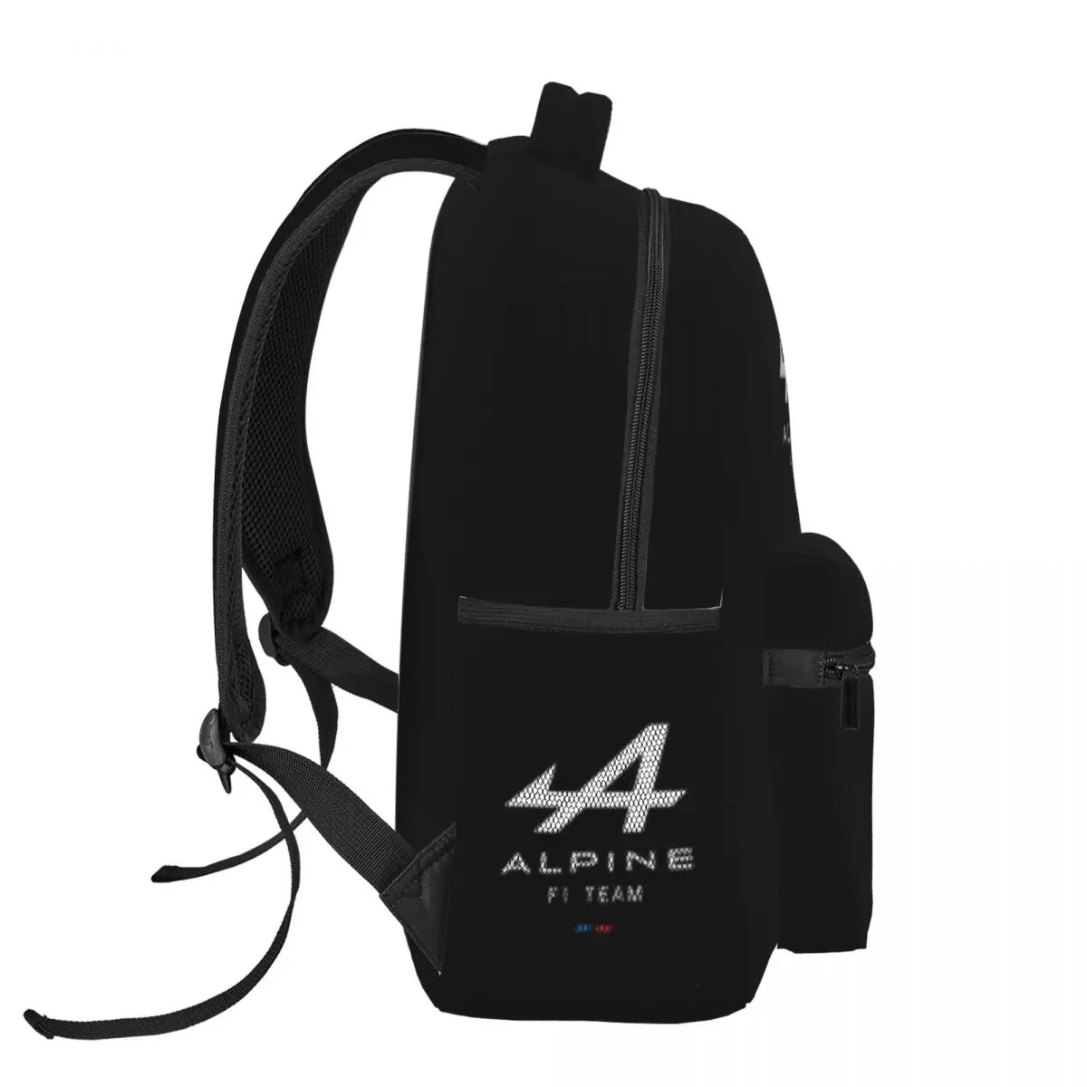 Terrific Alpine F1 Team Design Student School Bookbag Canvas Daypack Elementary High College Travel Bags 16in