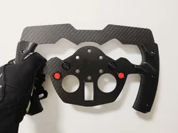 Carbon Fiber Gaming Steering Wheel for Logitech G29 G923 F1 Racing Sim Wheel MOD GT surface