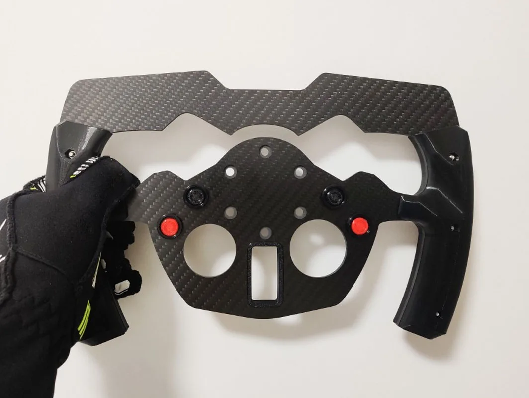 Carbon Fiber Gaming Steering Wheel for Logitech G29 G923 F1 Racing Sim Wheel MOD GT surface