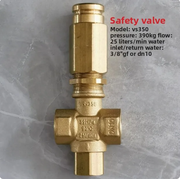 VS350 safety valve, breeding cleaning equipment 390 kg pressure