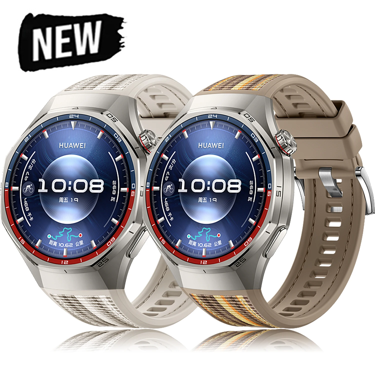 

Ремешок для Huawei Watch GT6 Pro 46 мм, оригинальный ремешок-браслет для Huawei GT 6 Pro, мужской и женский ремешок, аксессуары