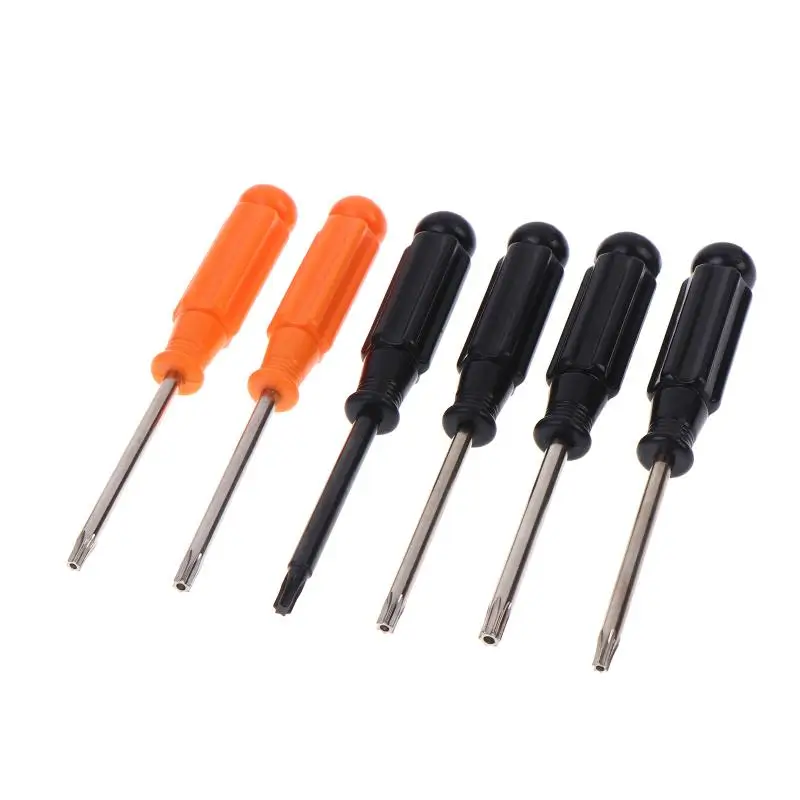 5pcs Small Screwdriver For T15 For T20 For T25 For T30 For Torx Head Tamper Proof Security Screw Bolt Hole Screwdriver