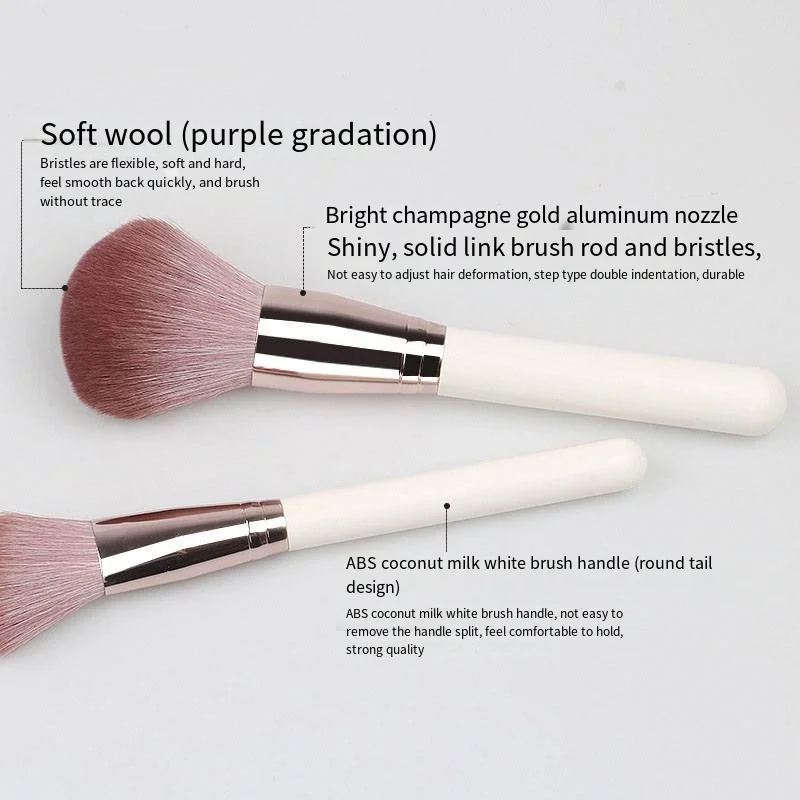 Soft Hair Powder Eye Shadow Brush 7 Set 8 Set Makeup Brushes Portable Makeup Artist Beauty Tools Beginner Makeup Brush Set