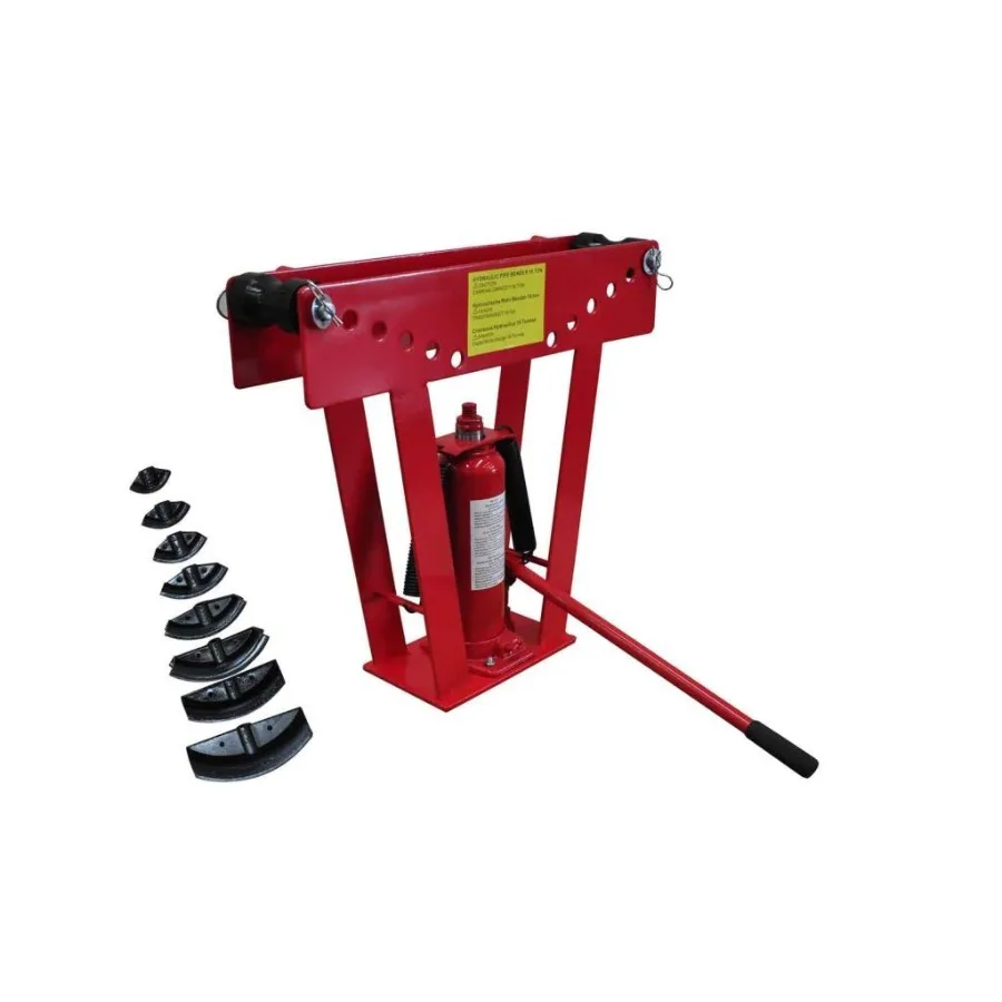 

16Ton Hydraulic Tube Rod Pipe Bender with 8 Dies