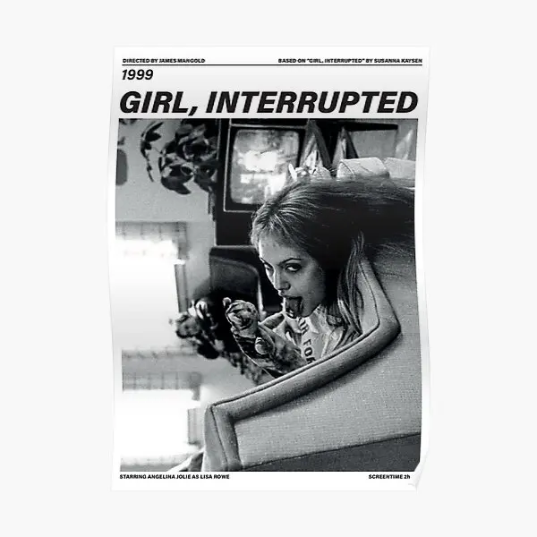 فتاة متقطعة ليزا رو الفيلم المشارك الحديثة جدارية اللوحة ديكور خمر الفن جدار صورة غرفة طباعة المنزل لا الإطار #1