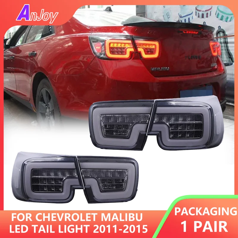 

2 шт. для Chevrolet Malibu светодиодный задний фонарь 2011-2015 Chevrolet Malibu задний противотуманный тормозной сигнал поворота автомобильные аксессуары