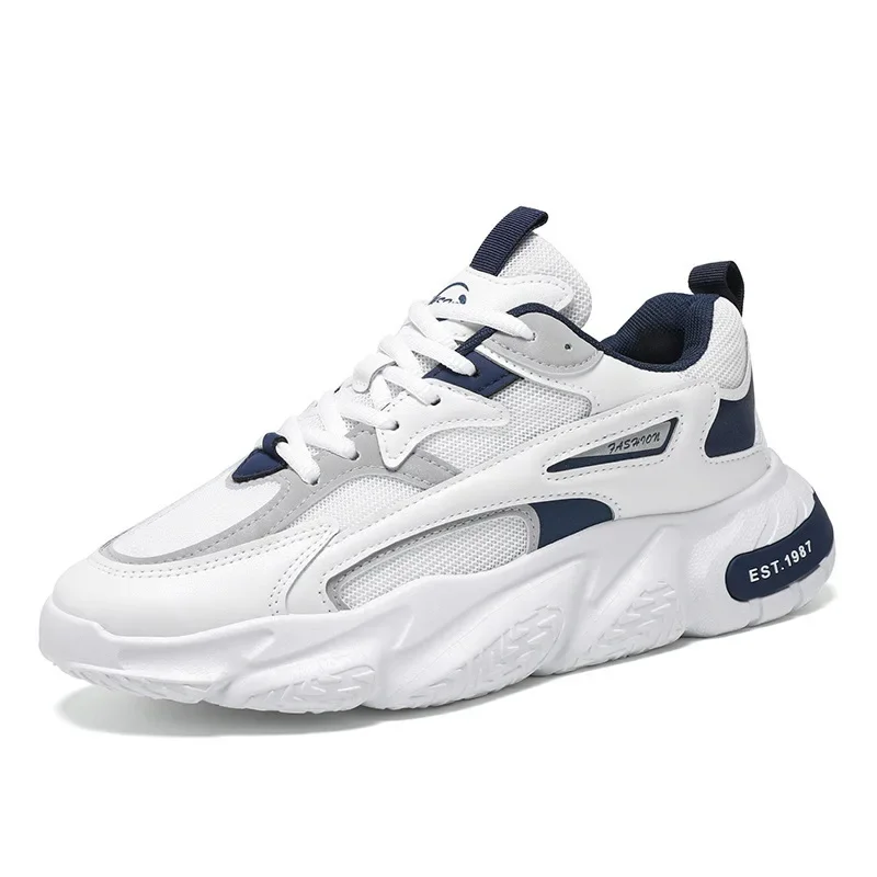 

Fashion men's sports shoes breathable thick-soled sports shoes men's casual shoe versatile slip-ons soft dad shoes men's trend