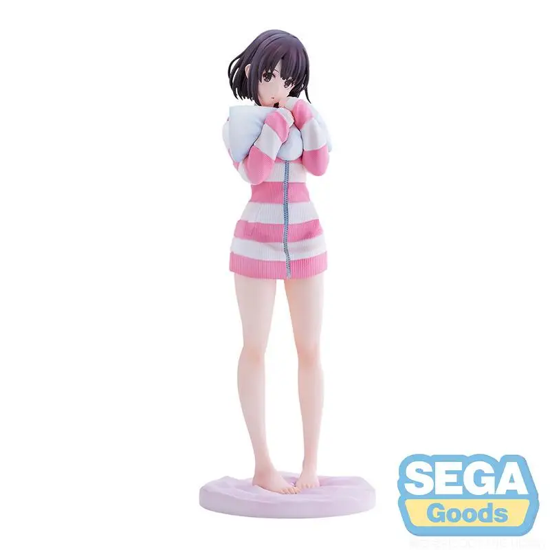 

Original SEGA Luminasta Saenai Heroine no Sodatekata Megumi Kato PVC Anime Figure Action Figures Model Toys