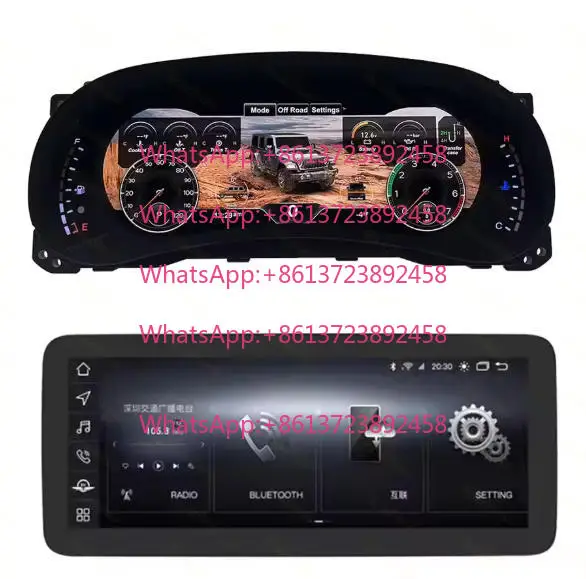 New Android Car Radio Auto Speedometer Instrument Dashboard for Jeep3 JK 2011-2018