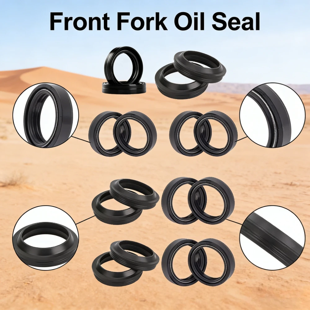 35x48x11 Front Shock Fork Damper Shaft Oil Seal Dust Cover Lip For Honda CRF150 CRF 150 F CRF150F 2003-2016 2017 2018 2019 2020