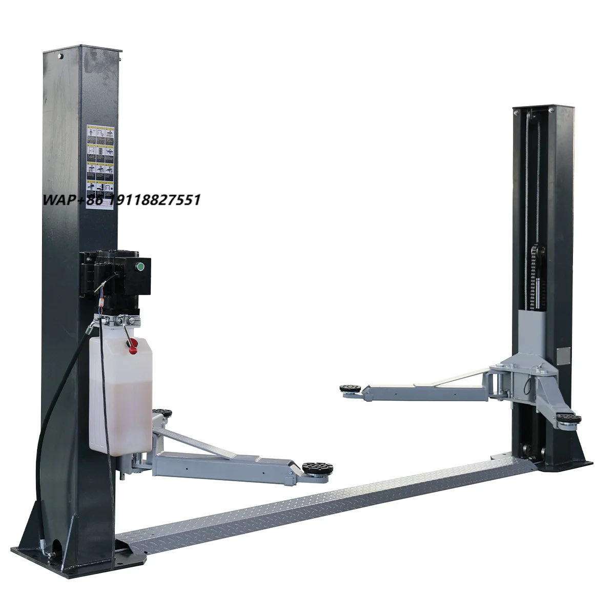 

220V Double Cylinder Hydraulic Two Post Lift Machine Vehicle Equipment Car Lifts Weight 3T with CE
