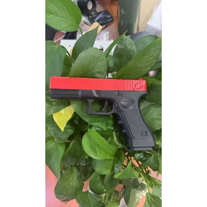 

Manual Soft Bullet Toy Gun G17 Style Lower Magazine Outdoor CS Game Toy for Kids Adults