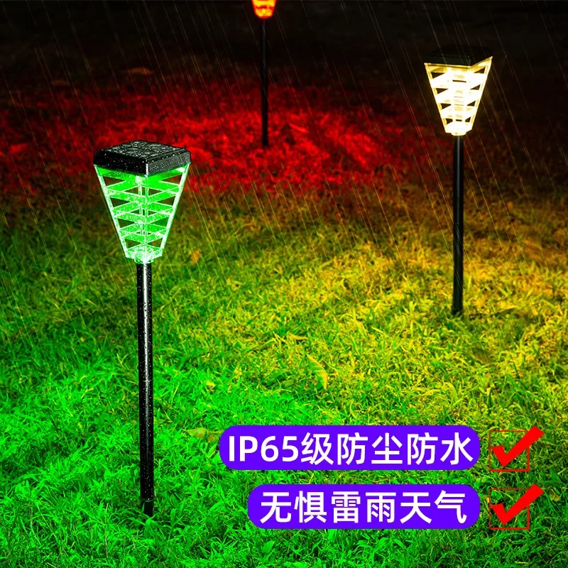 Modern decorative  simple pillar lamp Solar outdoor waterproof courtyard garden Villa gate outdoor wall balcony pillar lamp