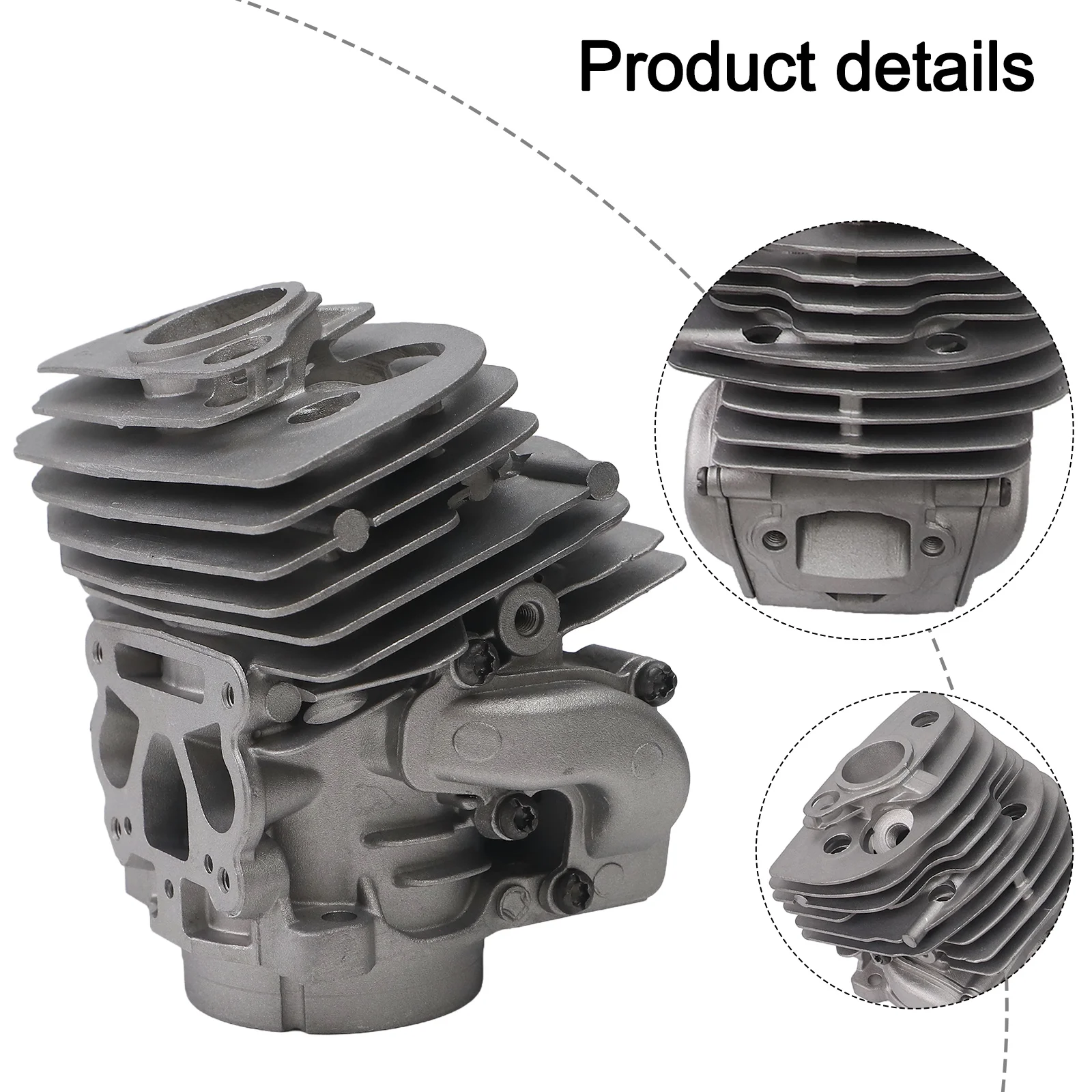 

Comprehensive Cylinder Piston Kit (46MM) Compatibility with Multiple Chainsaw Models Including the Series of 500