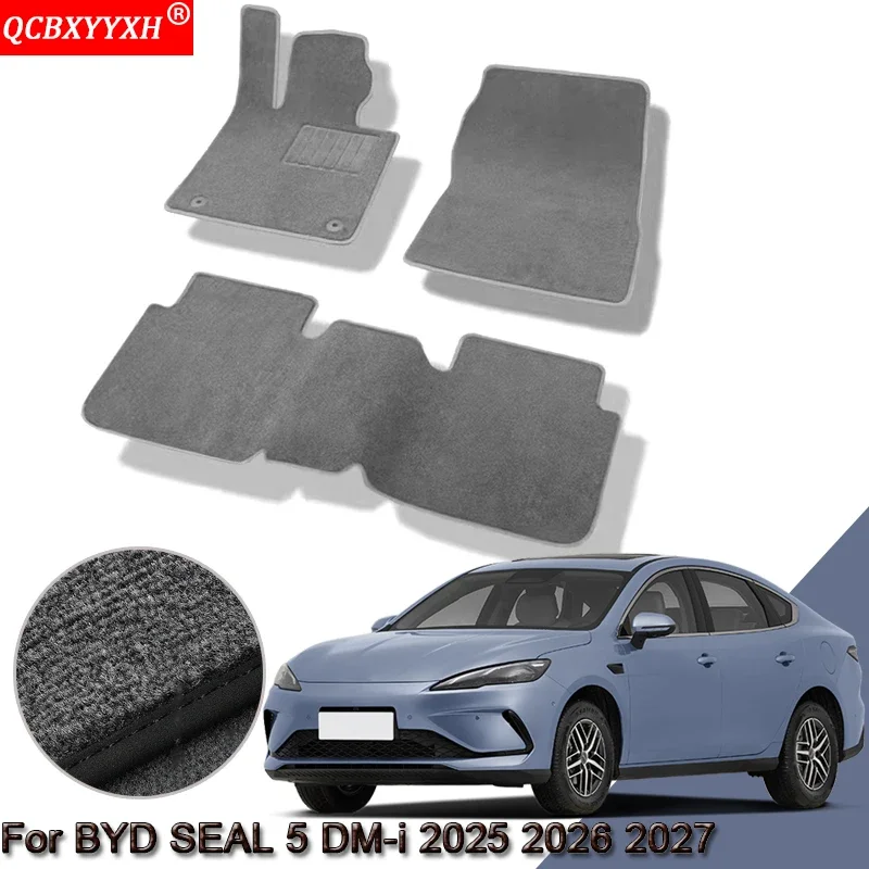 

Custom Car Floor Mats Waterproof Non-Slip Fit For BYD SEAL 5 DM-i 2025 2026 2027 Floor Mats Internal Protection Carpets Rugs
