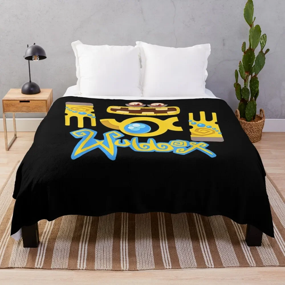 

My Singing Monsters Wubbox Funny Throw Blanket Modern Design Soft Blanket for Home Decor