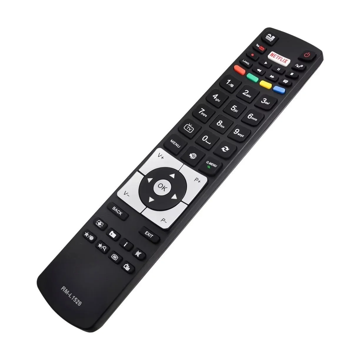 New Infrared Remote Control RM-L1526 for VESTEL Televisions Compatible No Setup Required Remote Control