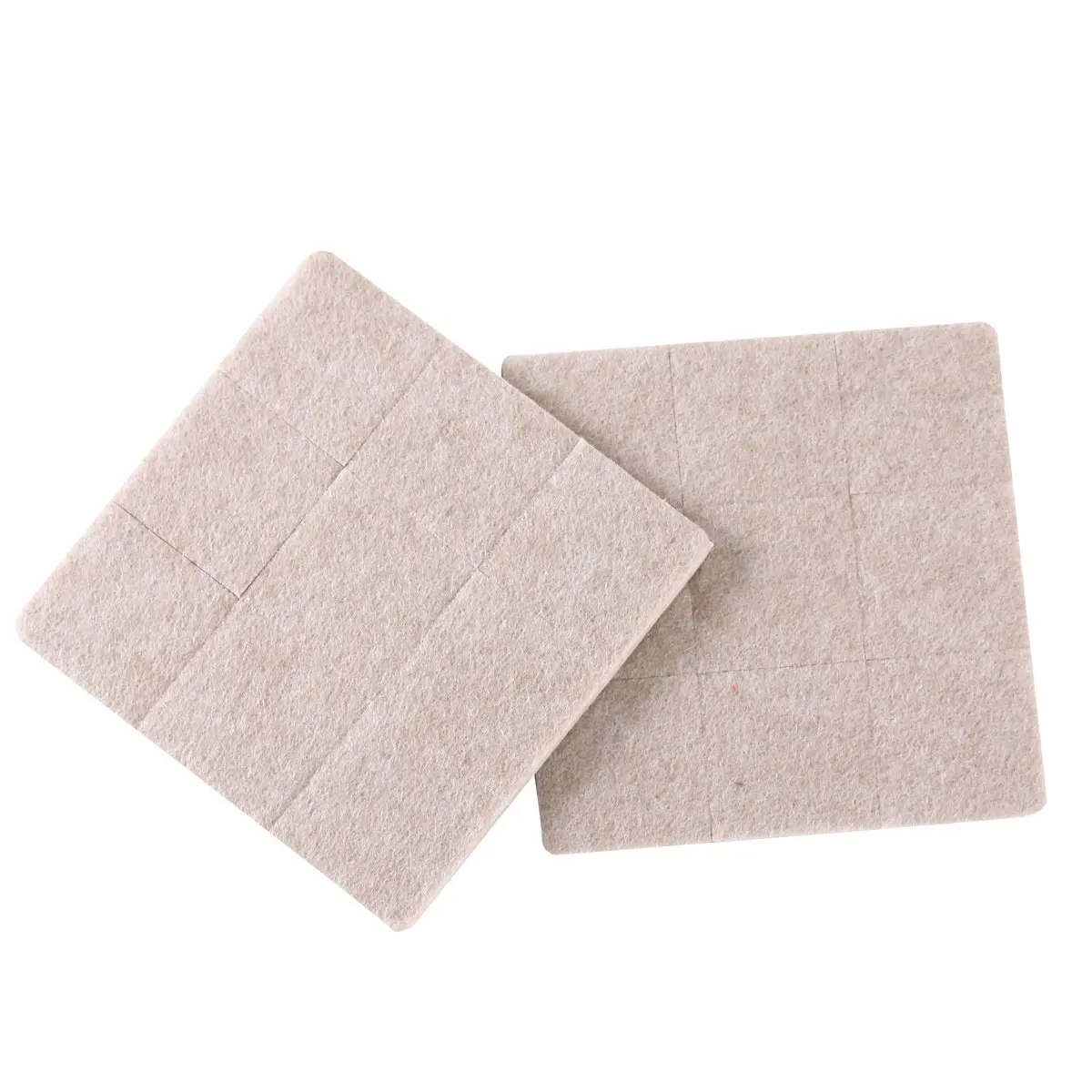 

36Pcs 2.7cm Square Premium Felt Pads Floor Protector Pads for Furniture Tables Chairs Desks Curio Cabinets Friction Noise