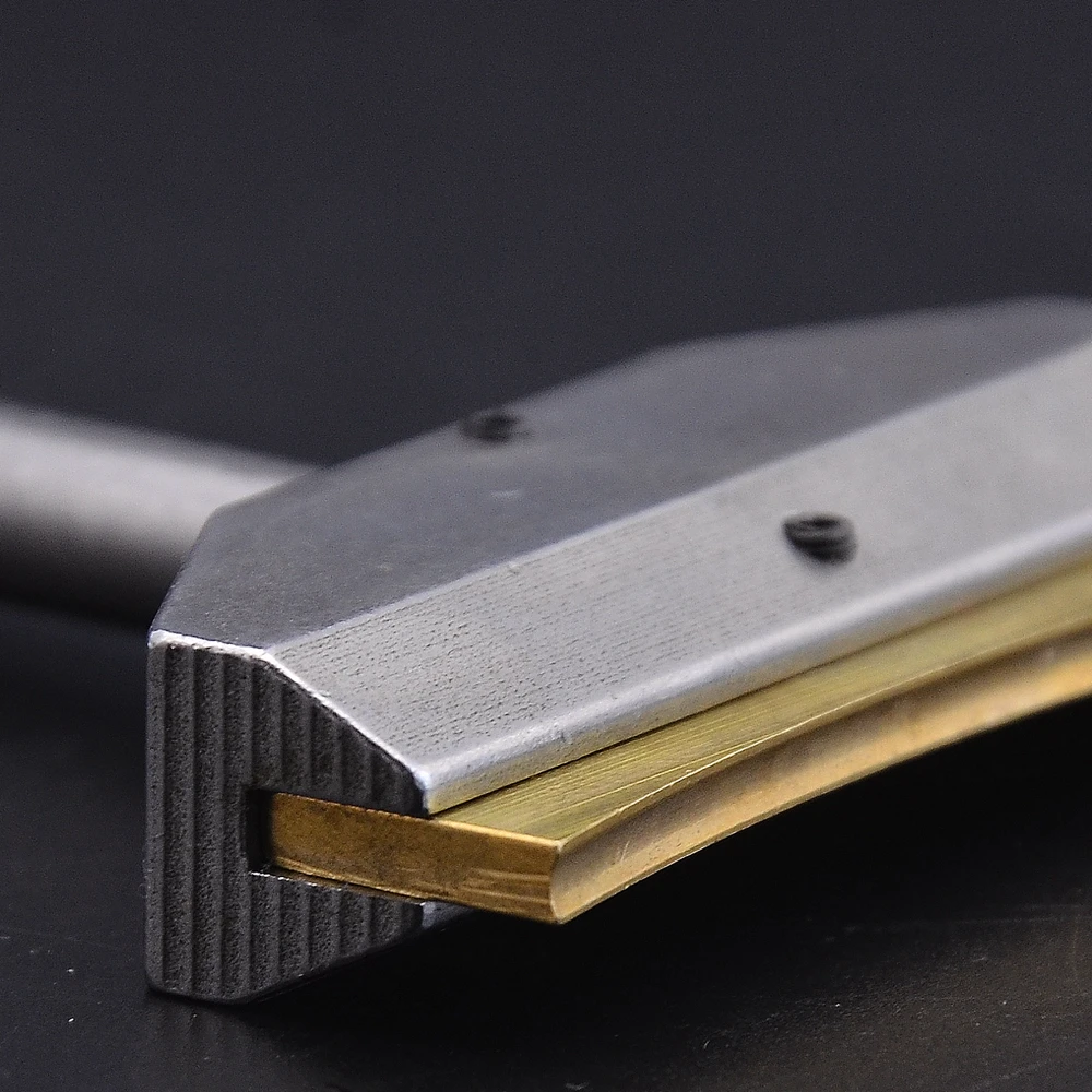 Fingerboard Fret Press Caul With Brass Insert For Guitar Bass