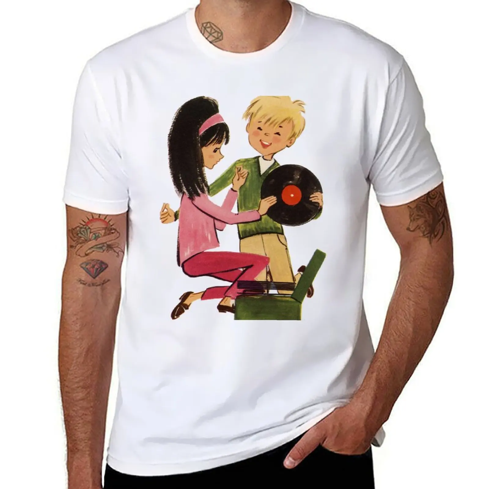 

Детская виниловая футболка Love, хлопковая футболка, 100% футболки, дизайнерские мужские футболки для мужчин, повседневная футболка