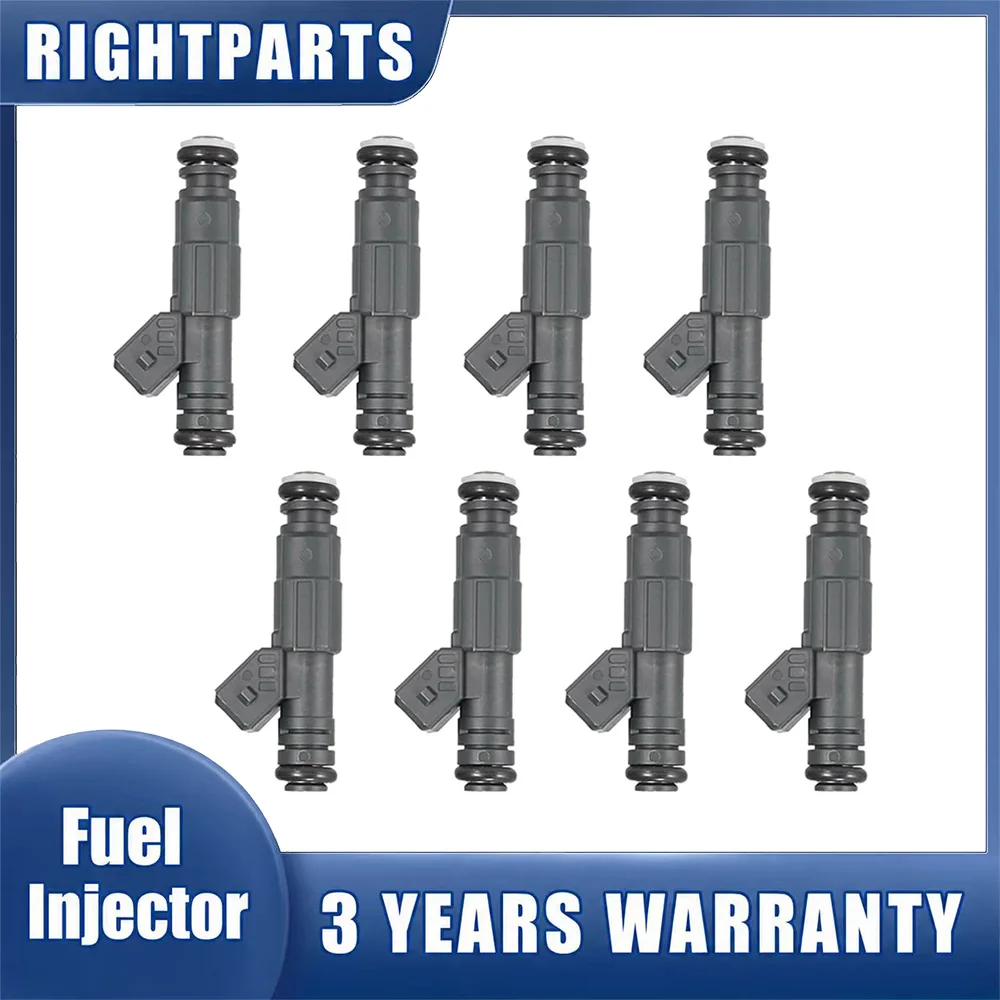8Pcs 0280155823 Fuel Injector For 1999-2005 BMW E38 740i 740iL E53 X5 Z8 E39 540i M62 Land Rover Range Rover 4.4L V8