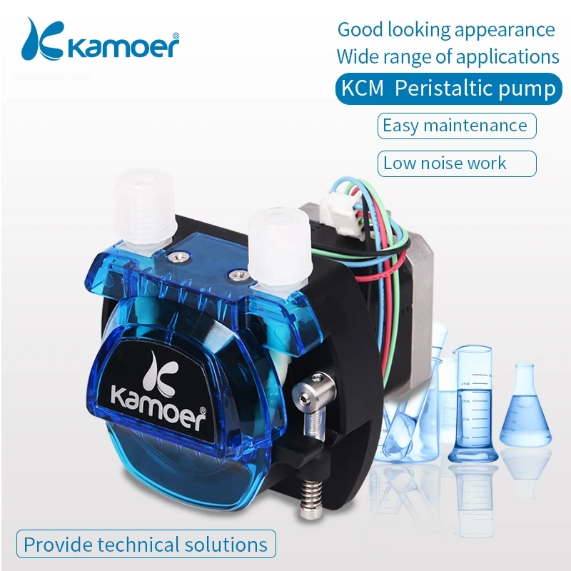 KCM Micro 12V 24V Stepping Motor Formic Acid Glycerin Dispensing Formaldehyde Peristaltic Stepper Motor Precision Pump