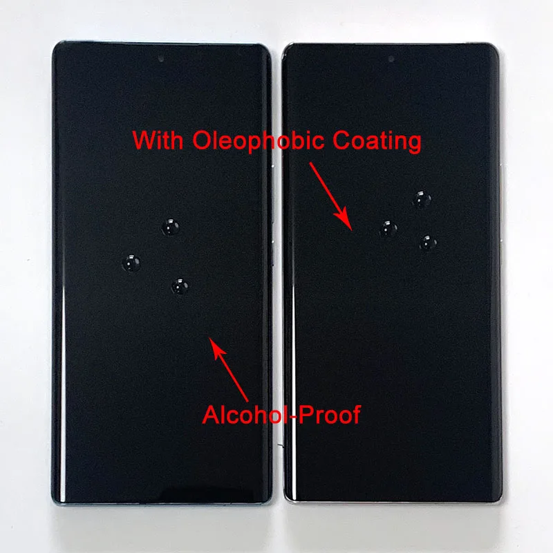 Imagem -04 - Original Oled Original Oled para Huawei Honor 50 Lcd Nth-an00 Nx9 Tela do Painel de Toque Digitador para Nova Lcd Quadro Montagem 6.57