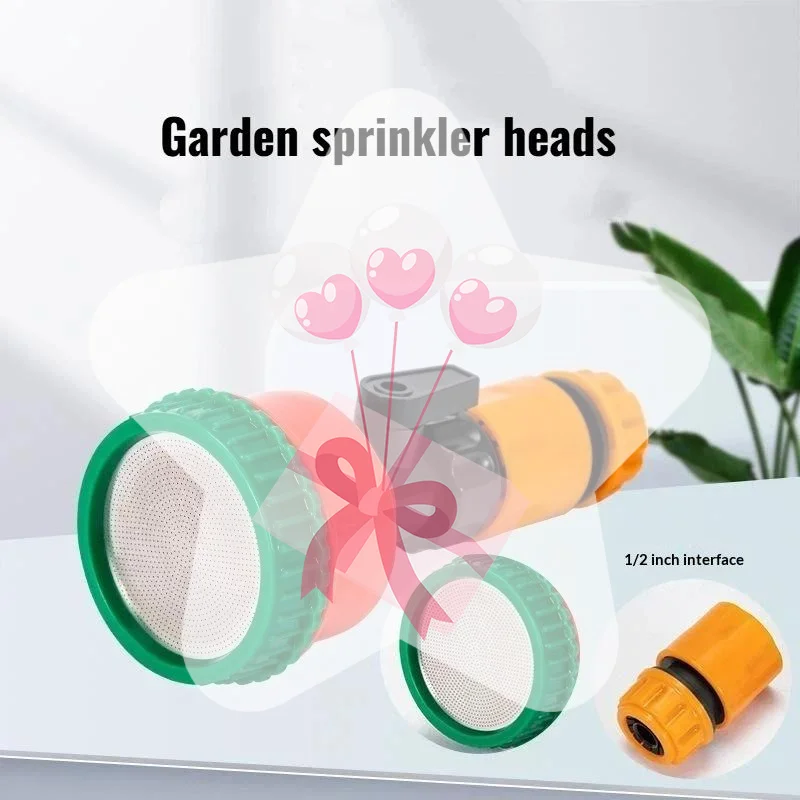 Garden Sprinkler Head 400/1000/2000 Mesh Sprayer Nozzle Garden Flowerbed Lawn Flower Plant Vegetable Watering Sprinkler