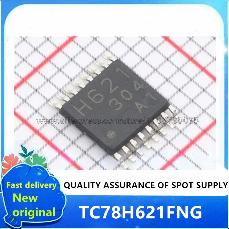 

5~20PCS/LOT H621 TC78H621FNG TC78H621FNG(O,EL) TSSOP16 Ships Fast 100% New original In stock