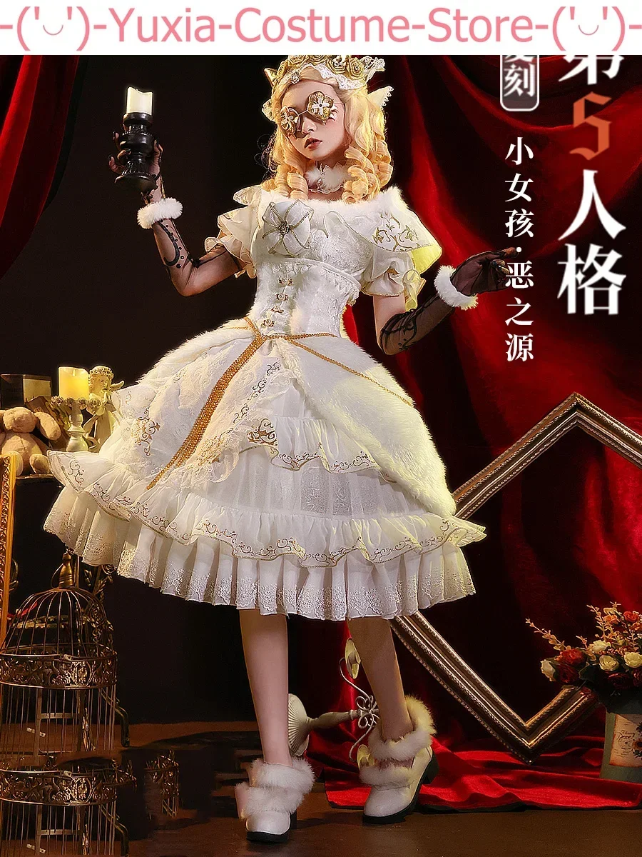 Identity V Alice Dross Women Cosplay Costume Cos Game Anime Party Uniform Hallowen Play Role Clothes Clothing