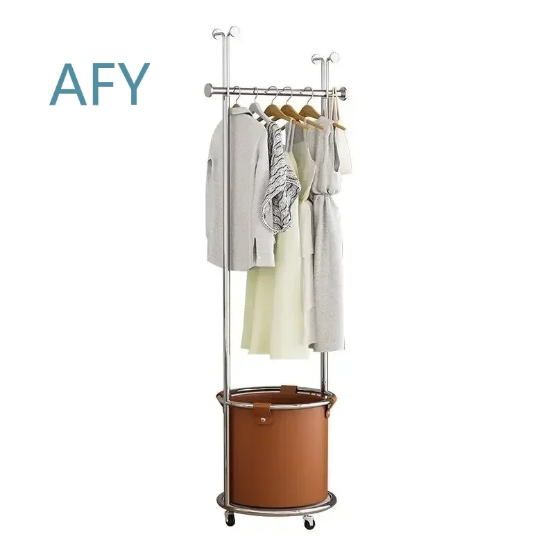 for Creativity Lightweight Luxury Hanger Floor to Ceiling Removable Clothing Rack for Bedroom Closet Organizer Space Saving