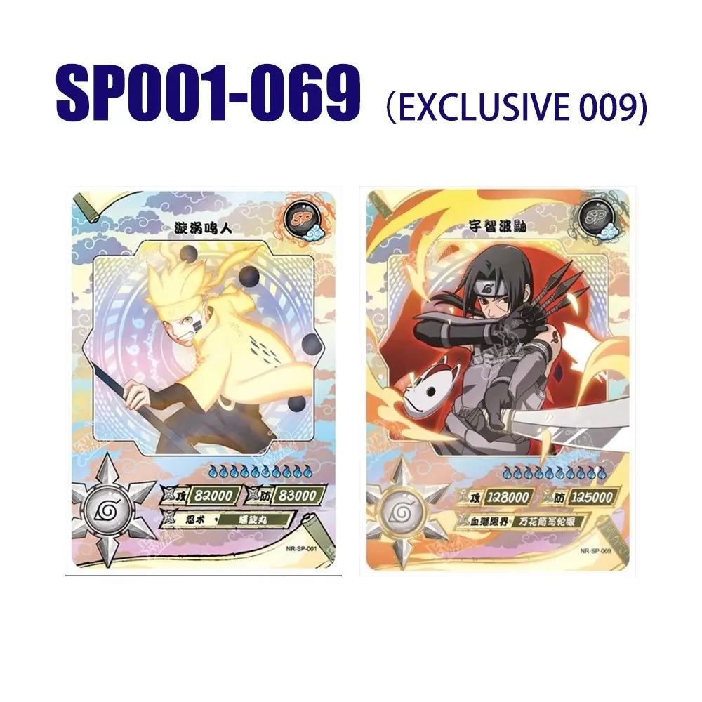 Complete Set Kayou Genuine Naruto Card SE\MR\SP\UR\OR\AR\SLR\CP\LR\ZR Full Series Anime TCG Collection Flash Cards Toy Gifts