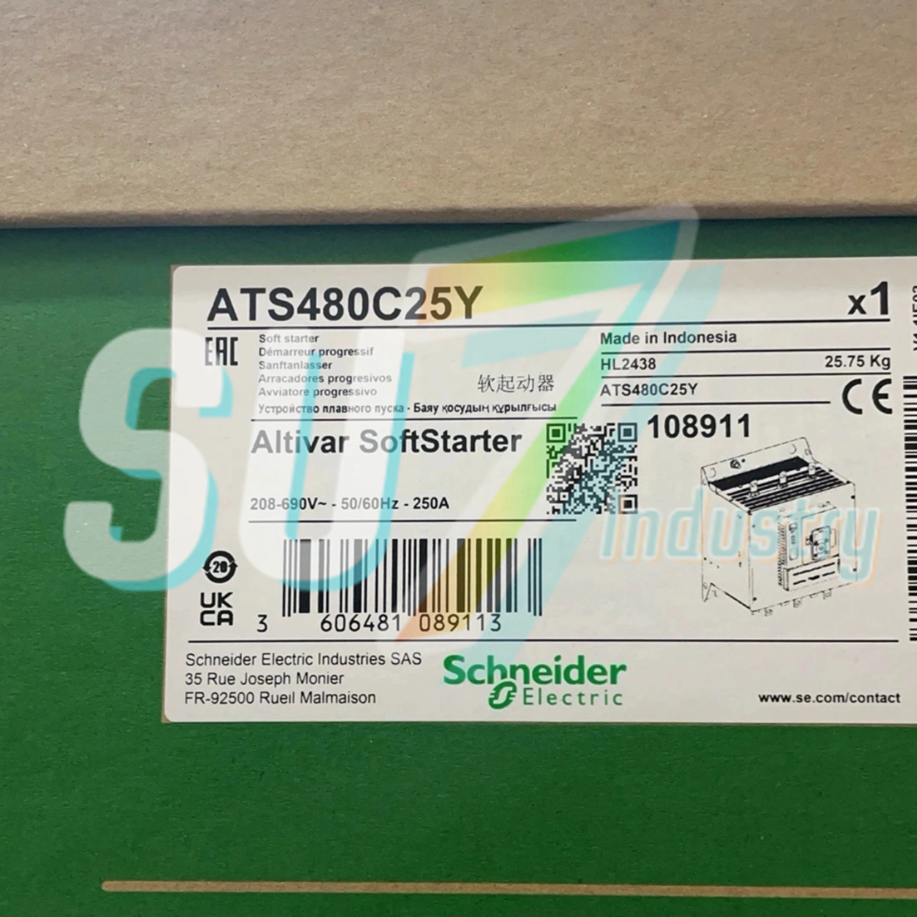 

soft starter New In Box ATS480C21Y ATS480C25Y ATS480C32Y