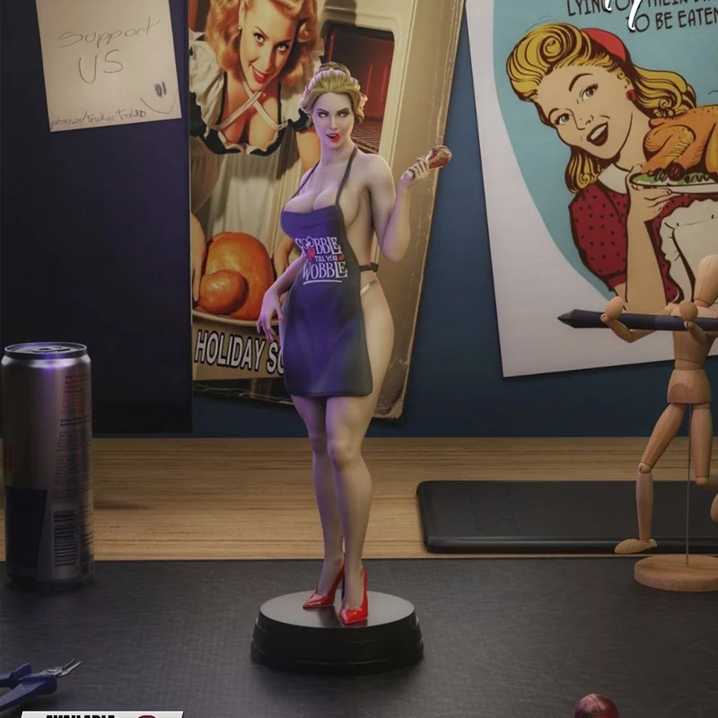 LinDeekin  D324 Customized 3D Garage Kits Unpainted Figure GK Models White resin Unassembled Jigsaw puzzle of character models