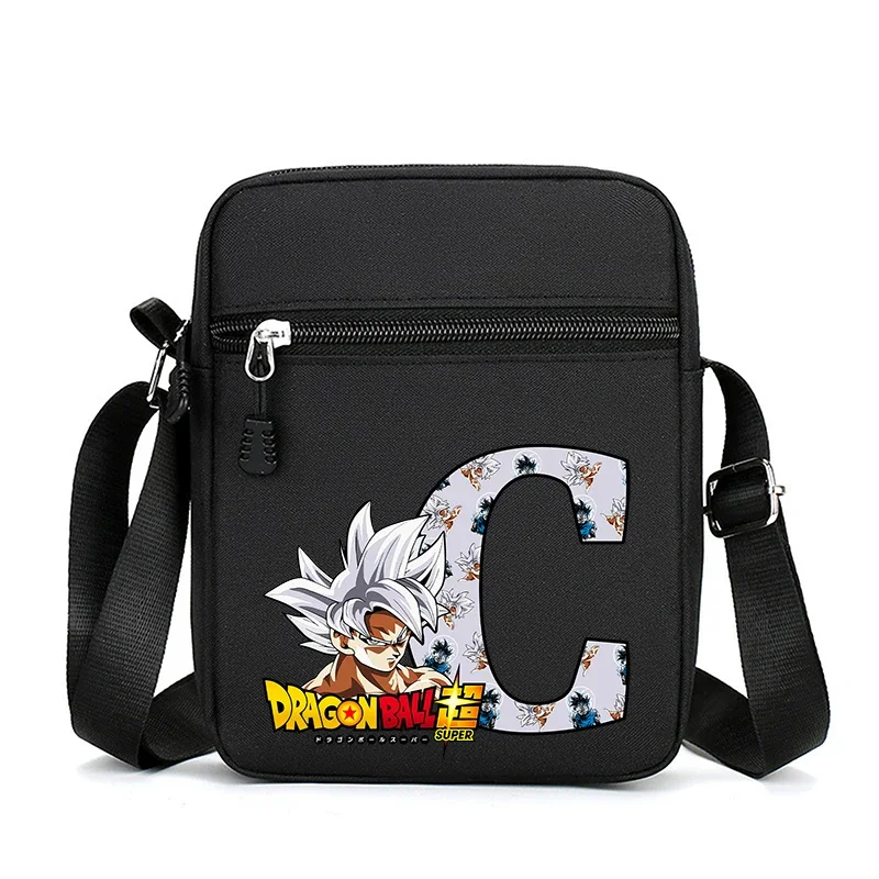 Dragon Ball Super Goku Cartoon Brief Schoudertas voor Mannen Anime Crossbody Tassen Bosy Meisjes Canvas Vierkant Vrouwen Reizen Sport Cadeau
