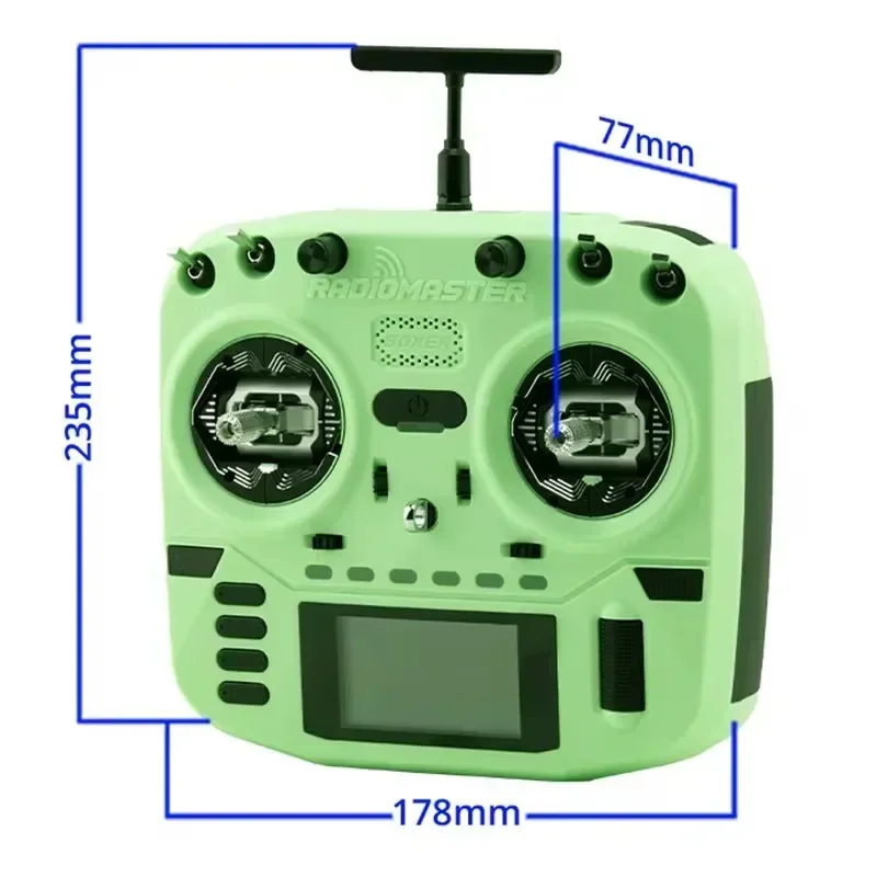 Radiomaster Boxer Crush Radio Controller 16CH 2.4G ELRS Trasmettitore EdgeTX ExpressLRS Sistema RF RC FPV Drone telecomandato