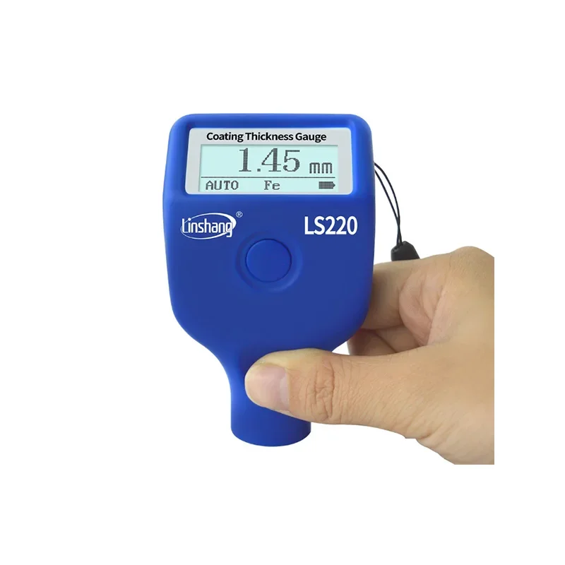 Linshang LS220 LS220B Automotive Car Paint Meter Electroplate Metal Coating Thickness Gauge for Automobile Painting 0-2000um