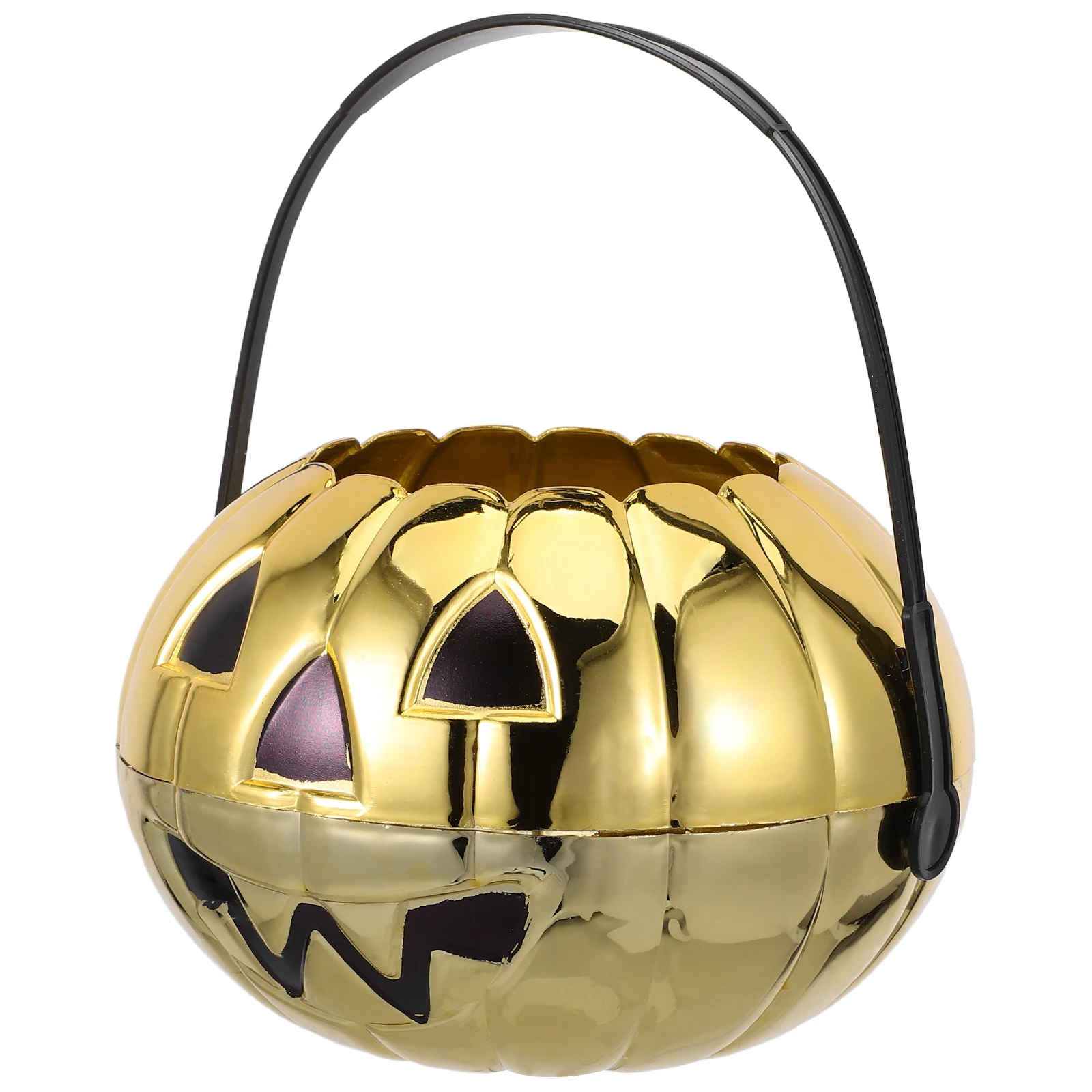 

Pumpkin Goodie Basket Pail Halloween Ghost Plastic Treat Boxes s Candy Bucket Trick or Treating Spooky Container Child