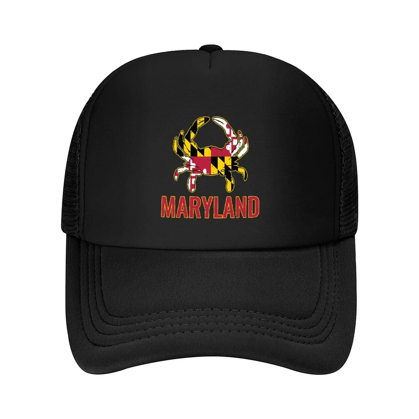 

Maryland Flag, Maryland State Crab Flag Baseball Cap Beach Outing birthday Christmas Hat Men's Luxury Women's