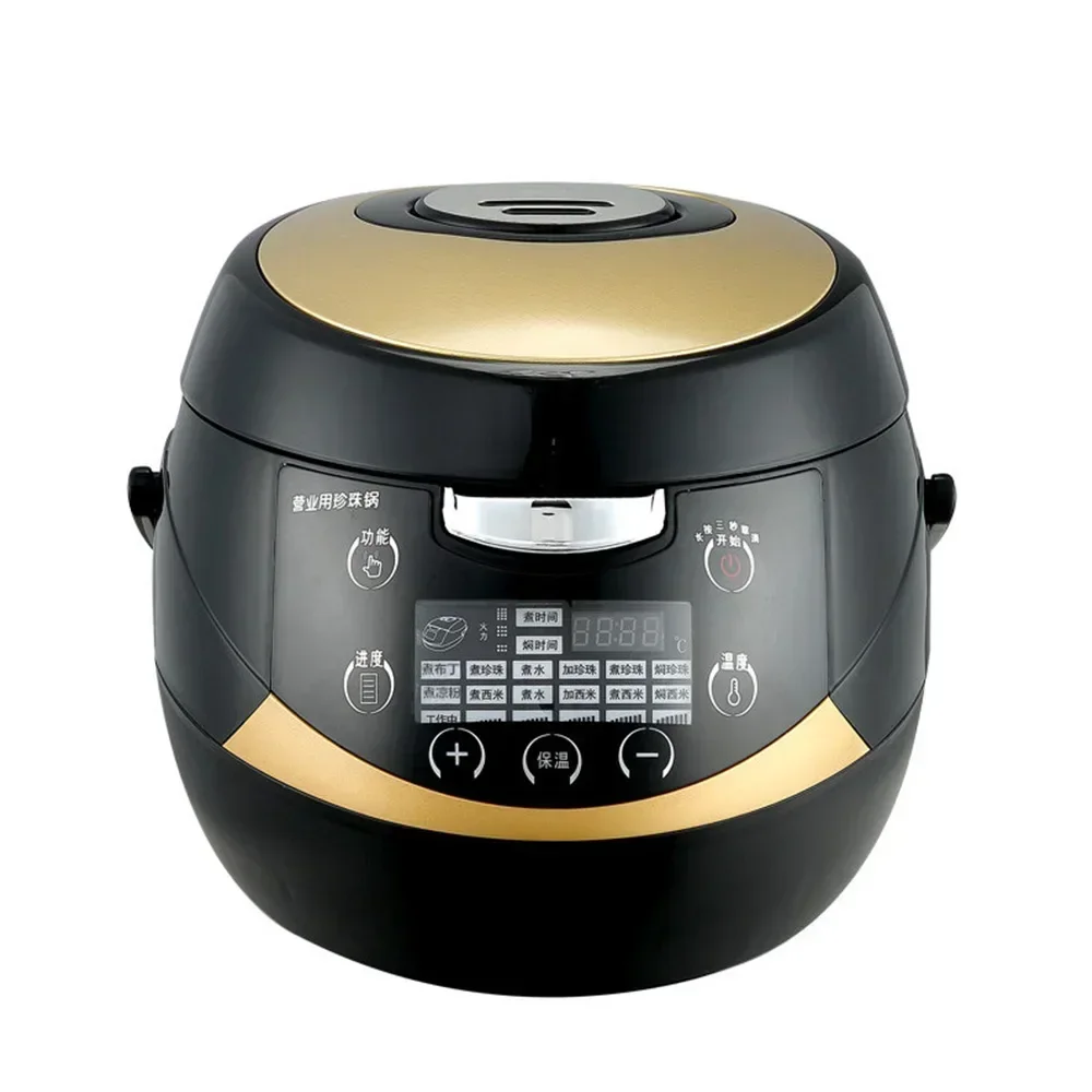 

Boiling Pearl Pot Commercial Milk Tea Shop 5L Automatic Brown Sugar Wall-mounted Pearl Cooking Sago Non-stick Pan