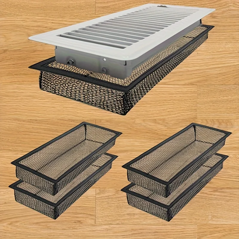 1PC Air Vent Filter Vent Mesh Filter Practical Floor Register Cover Trap Living Room House Accessories for Home Catch Debris