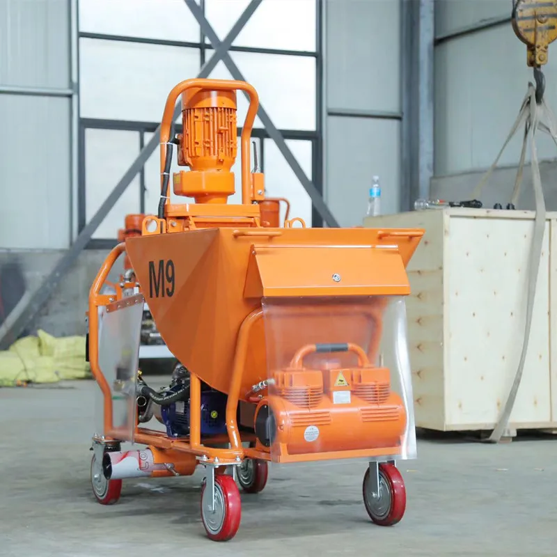 Chinese Automatic Plaster machine with customized electric motor for sale