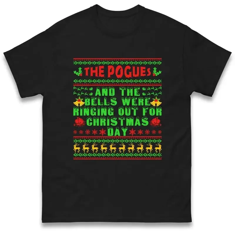 The Pogues Christmas Holiday T Shirt Bells Were Ringing Out For
