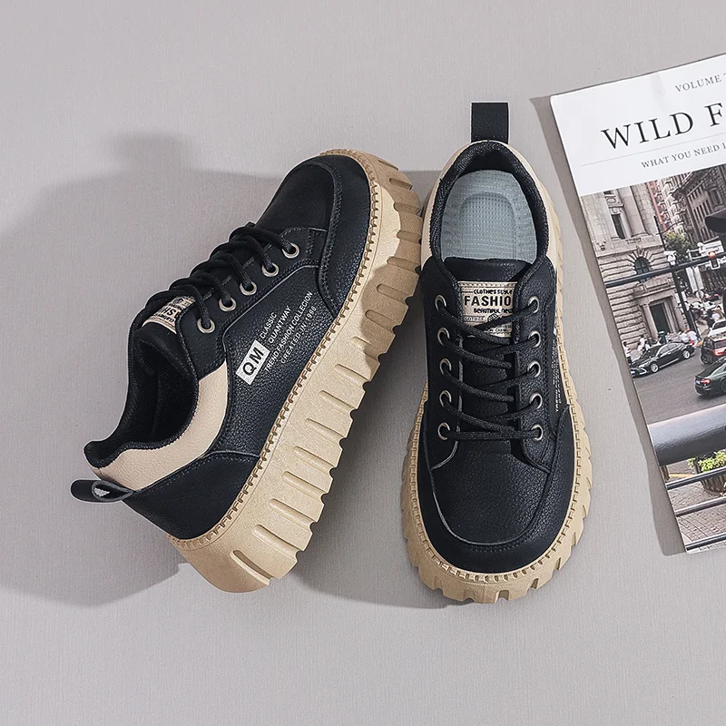 

Женские кроссовки Plateforme на толстом каблуке, повседневная женская обувь, элитный бренд, самые продаваемые спортивные кроссовки Tennes, 2025 г