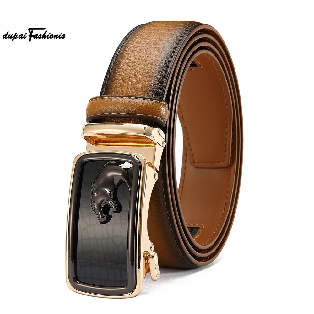 

Мужской кожаный ремень Деловой автоматический ремень Модельерский ремень для отдыха для мужчин