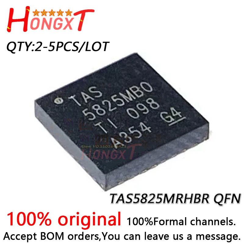 2-5PCS 100% NEW TAS5825MRHBR TAS5825MB0 5825MB0 5825MBO QFN-32