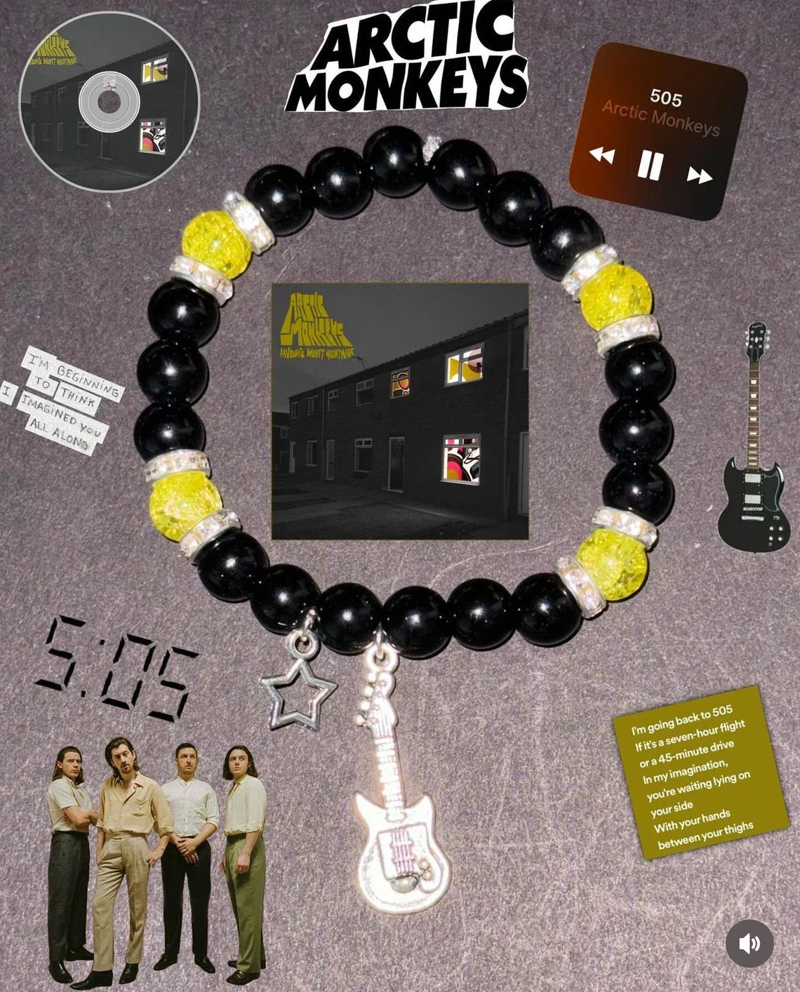 Y2K Jewelry Arctic Monkeys Bracelets